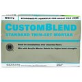 Custom Building Products ThinSet Mortar, White, Powder, 50 lb Bag CBTSW50